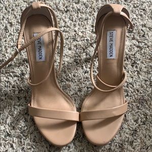 Steve Madden tan stilettos